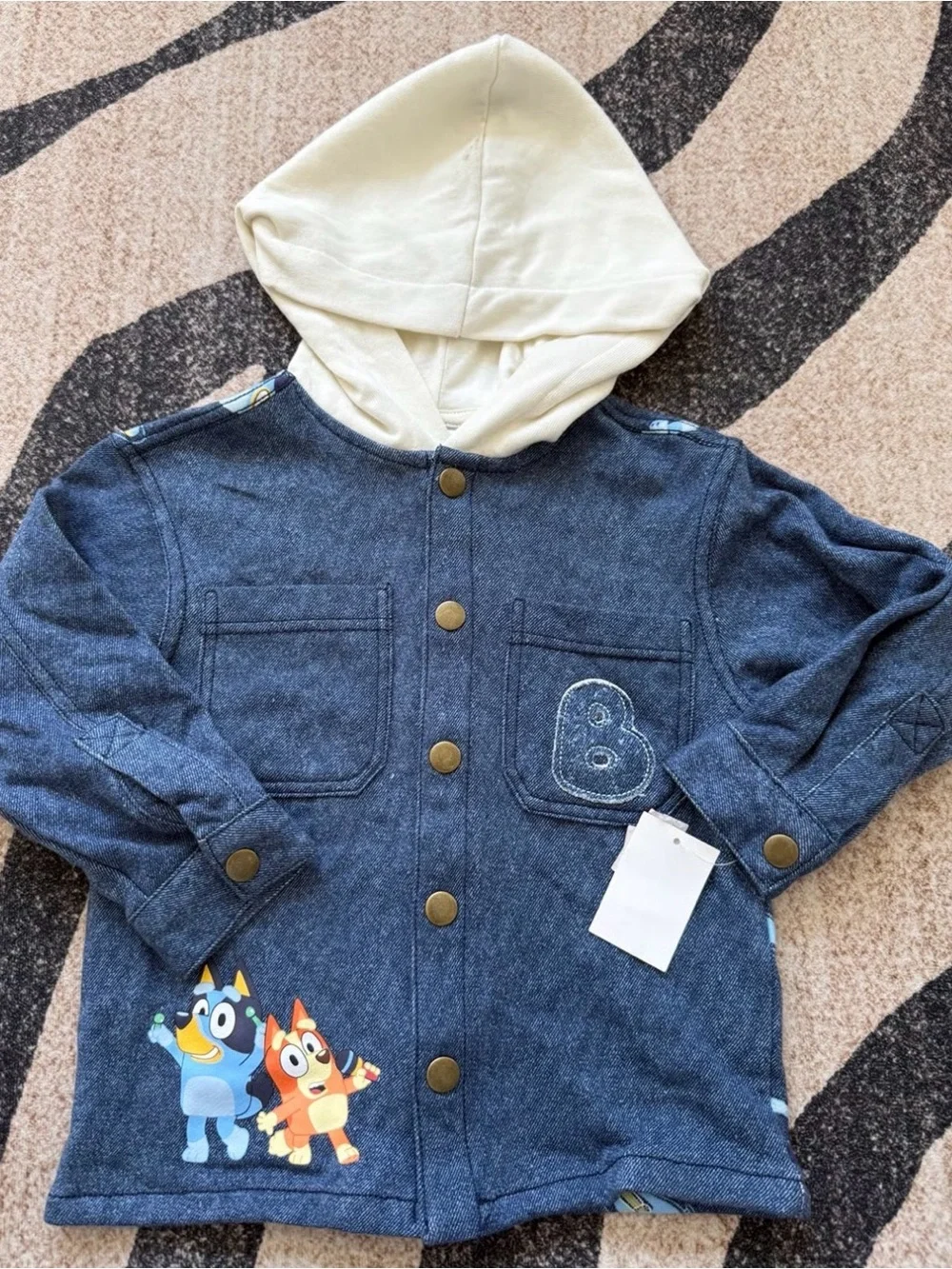 Bluey & Bingo Jacket NWT 2T